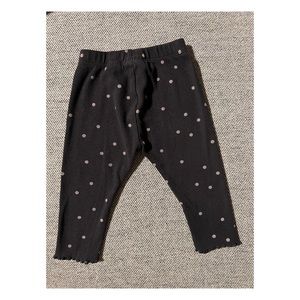Zara Knitted Polka Dot Leggings